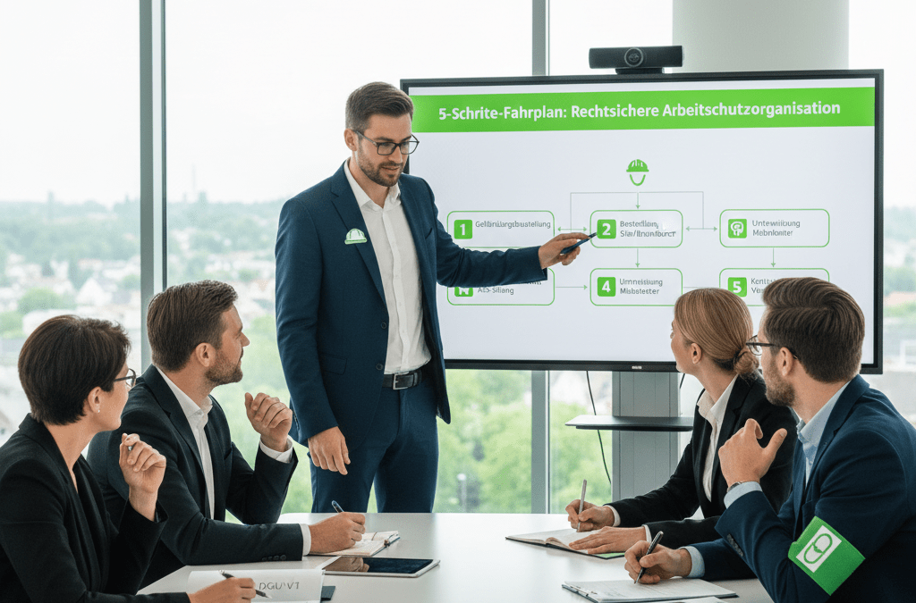Rechtssicherer Arbeitsschutz: Bußgelder in 5 Schritten vermeiden